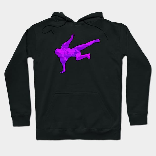 Cyberpunk Vaporwave Break Dancing Hoodie by banditotees